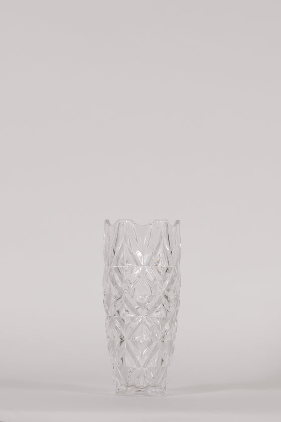 Long Crystal Vase